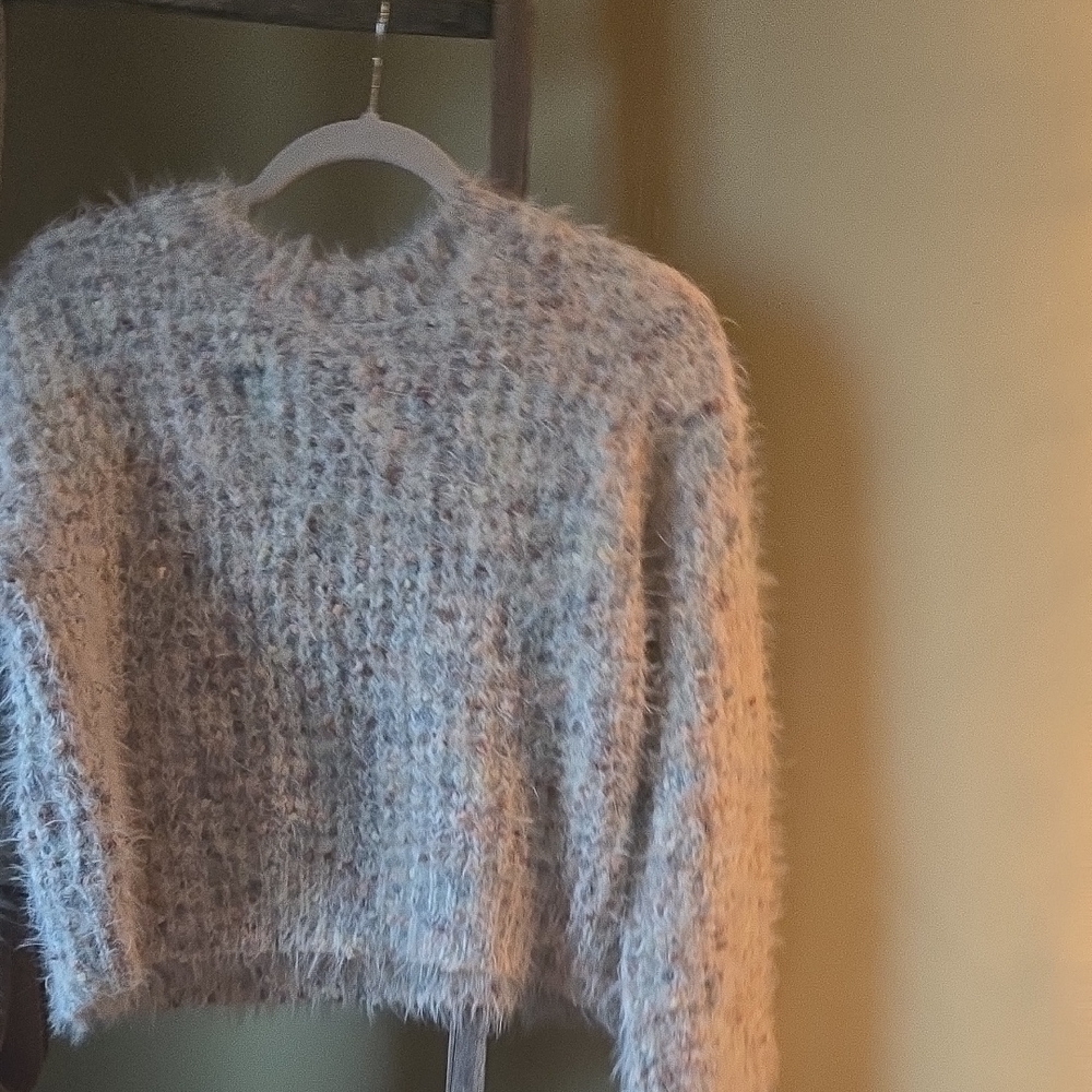 Lush Soft Multicolor Crew Neck Sweater